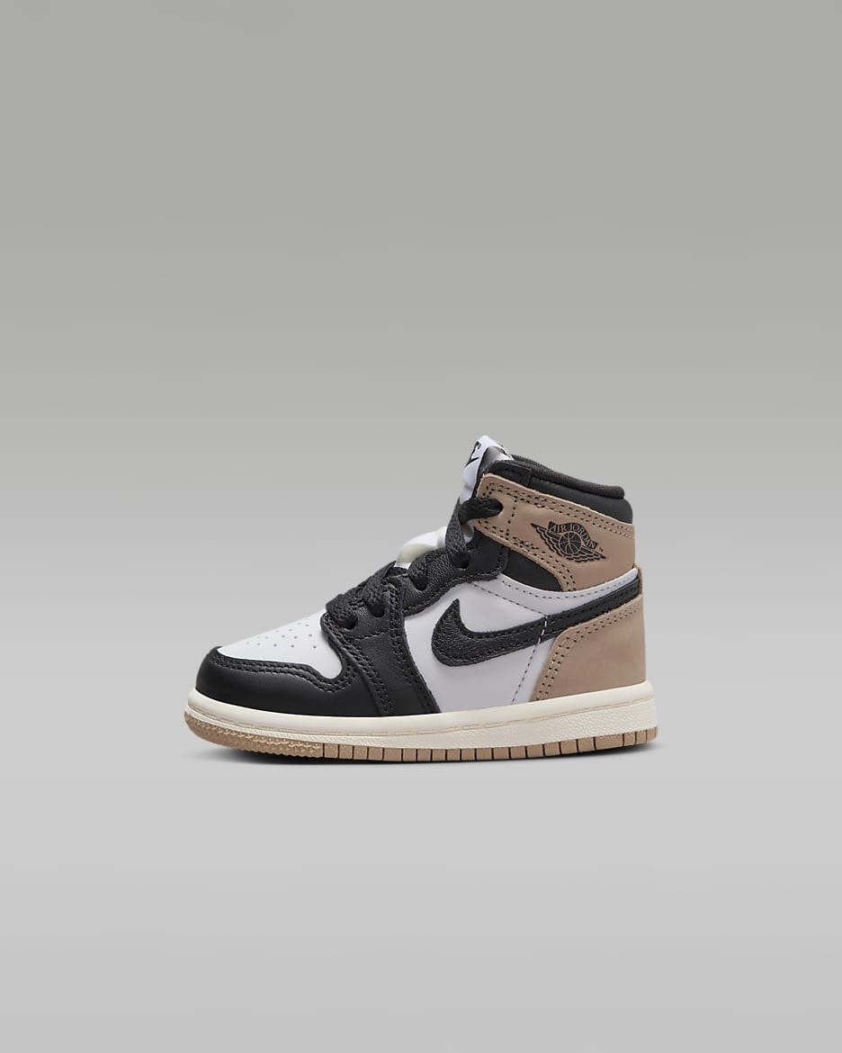 Jordan 1 Retro High OG Latte Baby Toddler Shoes. Nike ID